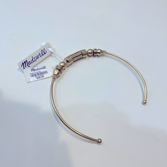 Madewell Jewelry - Madewell Brushed Gold Collar Necklace